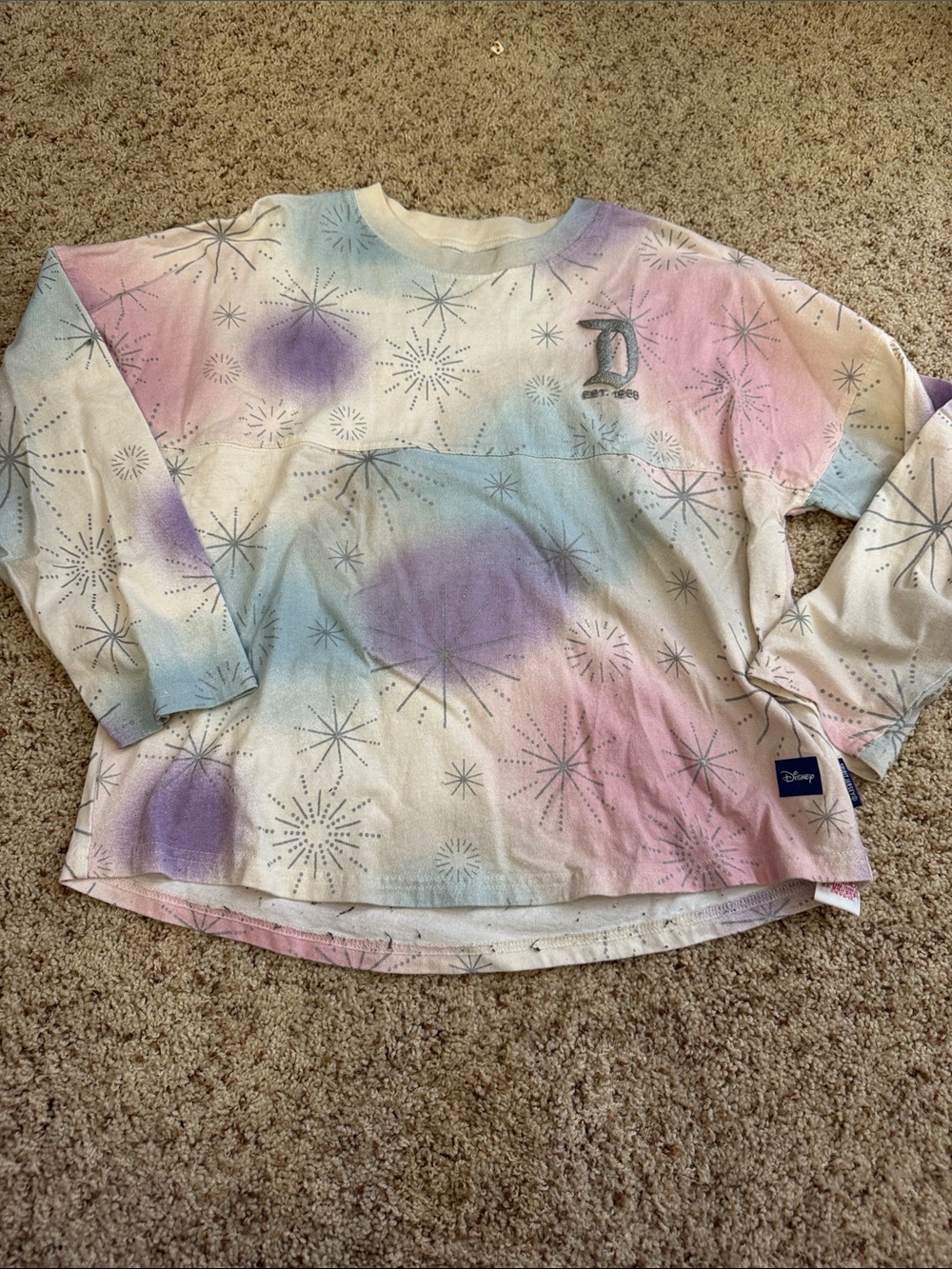 Disney 100th Pastel Tie-Dye Spirit Jersey